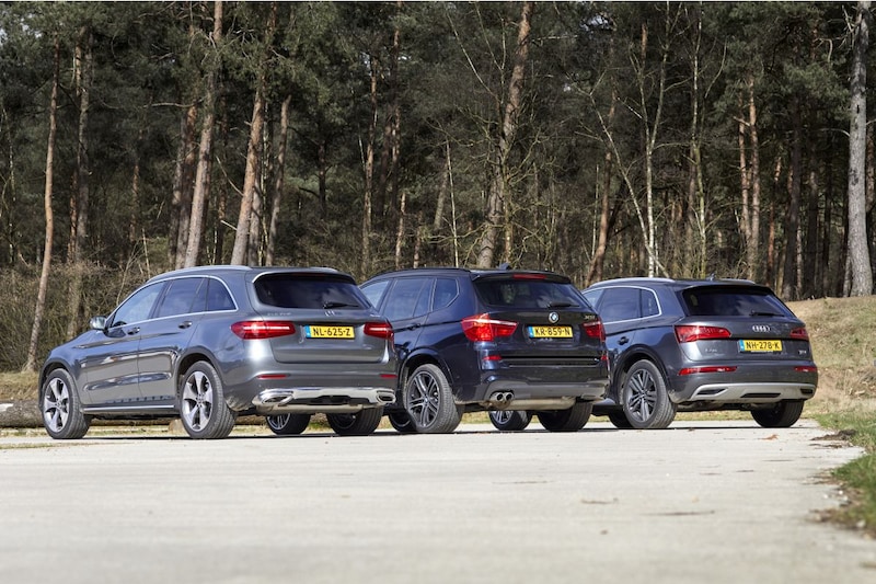 Audi Mercedes-Benz BMW triotest
