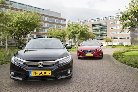 Honda Civic - Mazda 6