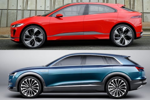 Spiegel aan spiegel: Jaguar i-Pace en Audi e-tron