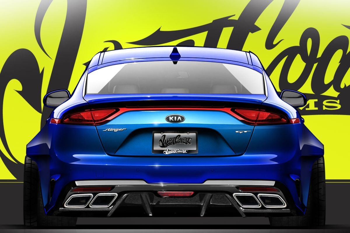Kia Stinger Sema 2017 tuning