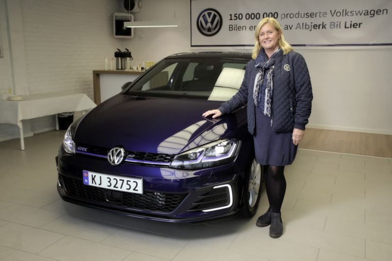 Volkswagen Golf 150 miljoen