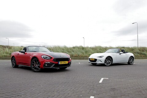 Abarth 124 Spider vs Mazda MX-5 - Dubbeltest