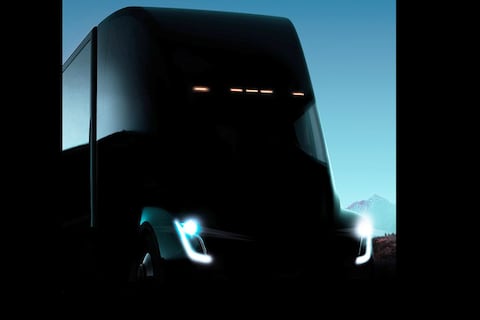 Tesla-truck weer in beeld