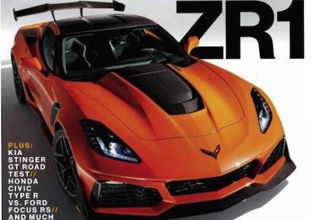 Chevrolet Corvette ZR1 opgedoken