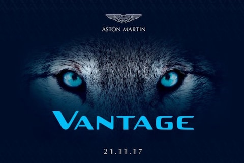 Nieuwe Aston Martin Vantage dichtbij