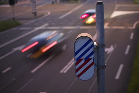 Minder verkeersboetes in 2017
