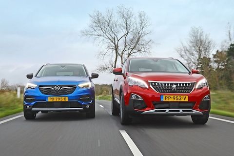 Opel Grandland X - Peugeot 3008