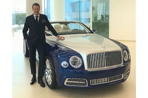Bentley Grand Convertible 'in productie'