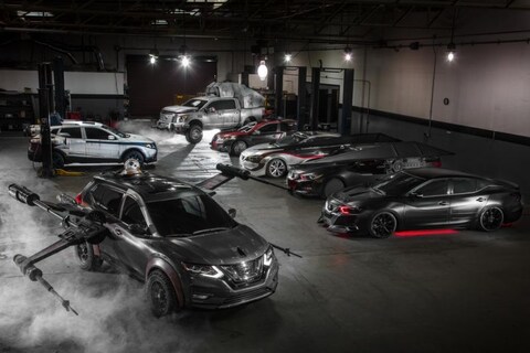 Nissan haalt doek van Star Wars-modellen