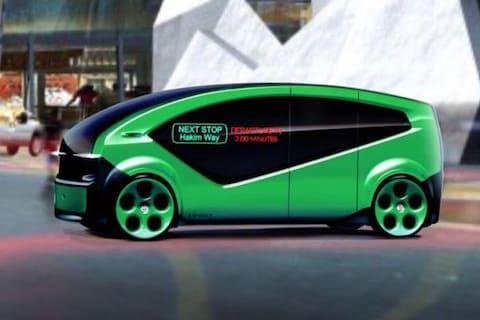 Autonoom door de stad met de Fisker Orbit