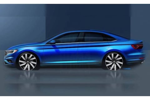 Nieuwe Volkswagen Jetta naar Detroit