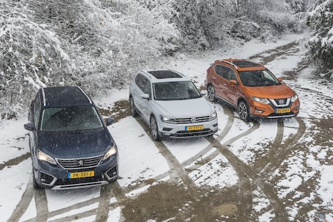 Test: Nissan X-Trail -  Peugeot 5008 - Volkswagen Tiguan Allspace