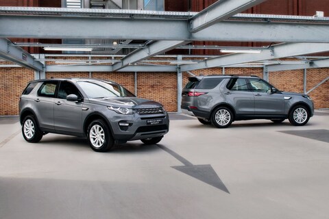 Land Rover Discovery (Sport) op grijs kenteken