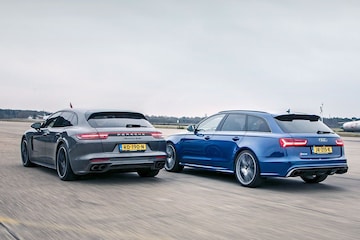 Audi RS6 vs Porsche Panamera Turbo Sport Turismo