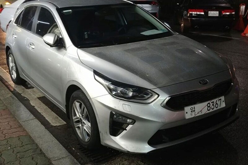 Kia Cee'd zonder camouflage