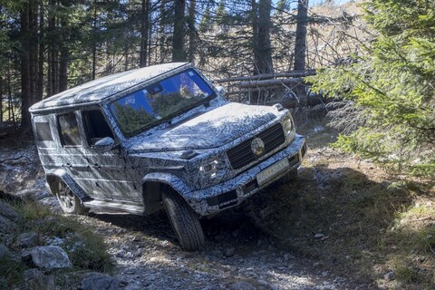 Mercedes-Benz laat G-klasse zelf zien