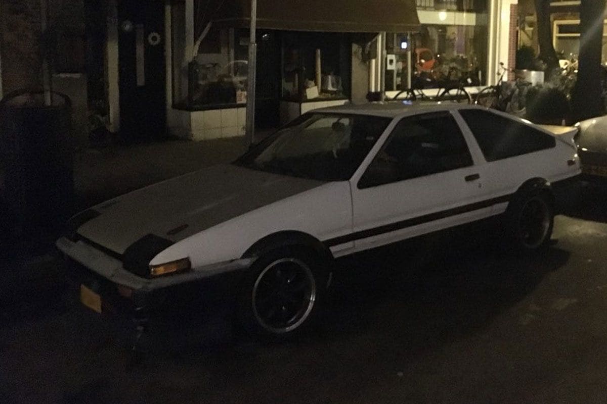 In het wild: Toyota AE86 Trueno