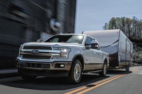 Dieselmotor Ford F-150 belicht