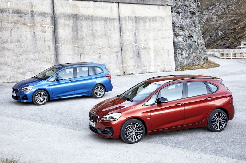 BMW 2-serie Active Tourer en Grand Tourer facelift