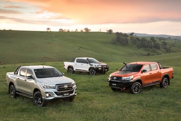 Toyota Hilux facelift Australië