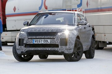Spyshots Land Rover Range Rover Evoque