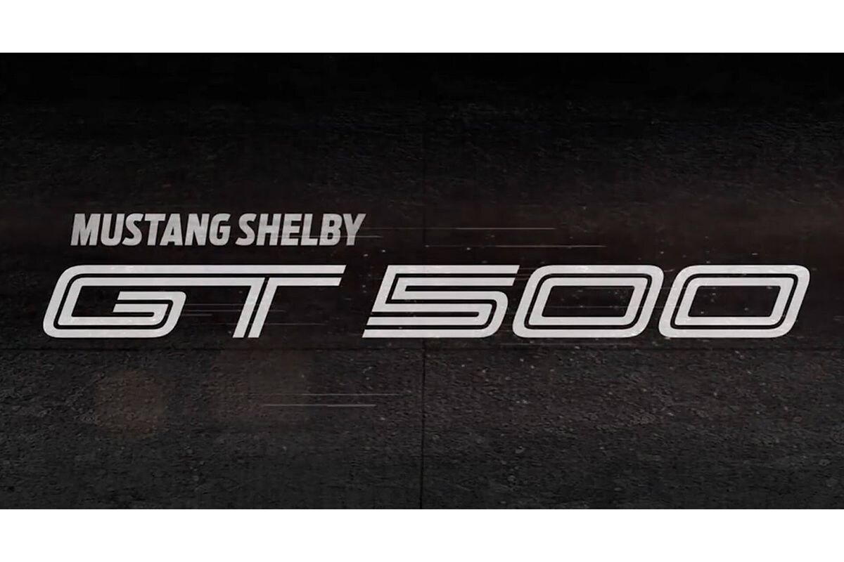 Ford Mustang Shelby GT500 teaser