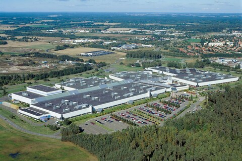 Volvo's eerste klimaatneutrale fabriek