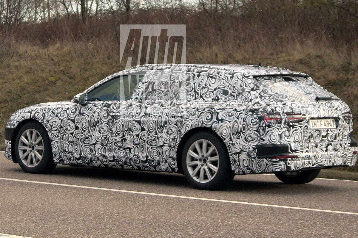 Audi A6 Avant Spyshots