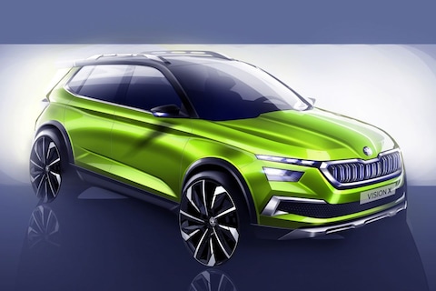 Skoda teaset Vision X Concept