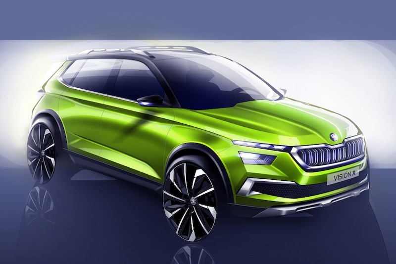 Skoda Vision X Concept Teaser