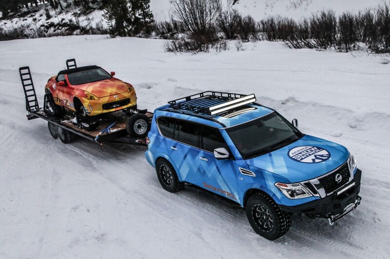 Nissan Armada Snow Patrol en 370Zki
