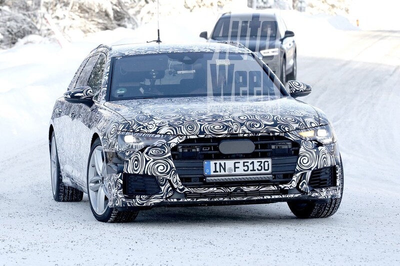 Audi S6 Avant Spyshots
