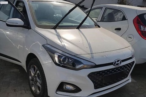 Voorzijde gefacelifte Hyundai i20 in beeld