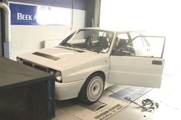 Lancia Delta Integrale - Op de Rollenbank