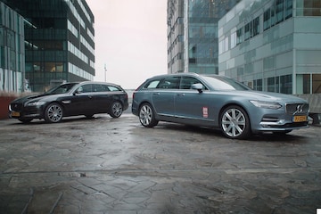volvo v90 t5 vs. jaguar xf sportbreak