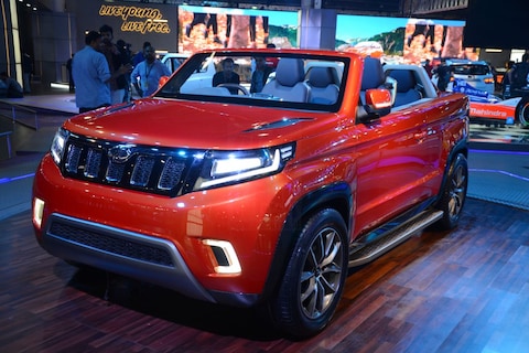 Mahindra TUV Stinger in beeld
