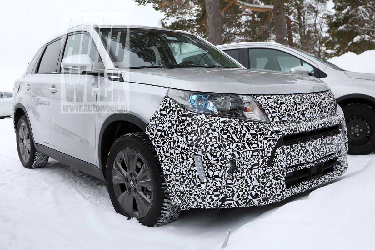 Spyshots Suzuki Vitara facelift