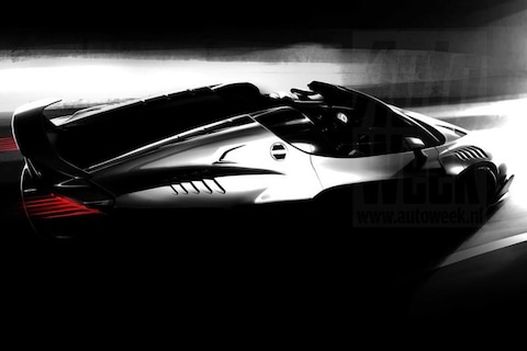 Italdesign Zerouno als Roadster naar Genève
