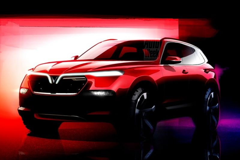 Vinfast Pininfarina teaser