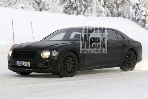 Nieuwe Bentley Flying Spur weer gesnapt