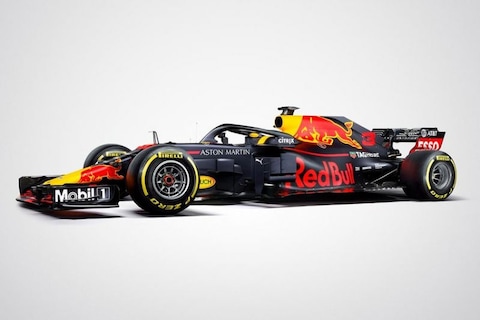 Nieuwe auto Verstappen in vertrouwde kleuren