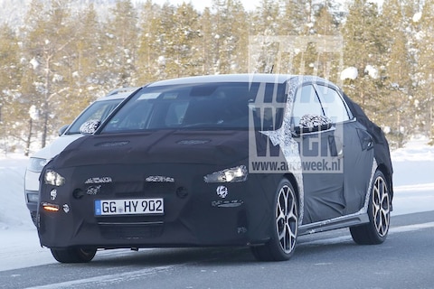 Bewijs: Hyundai i30N Fastback onderweg 