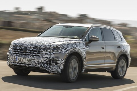 Volkswagen toont ingepakte Touareg