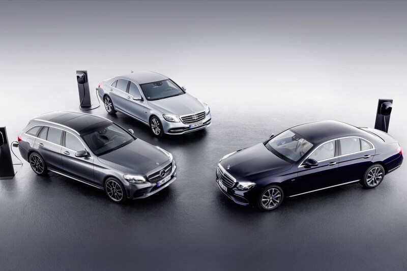 Mercedes-Benz C- en E-klasse diesel plug-in
