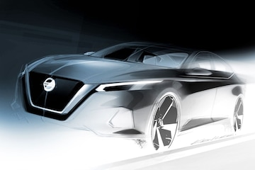 Nissan Altima schets