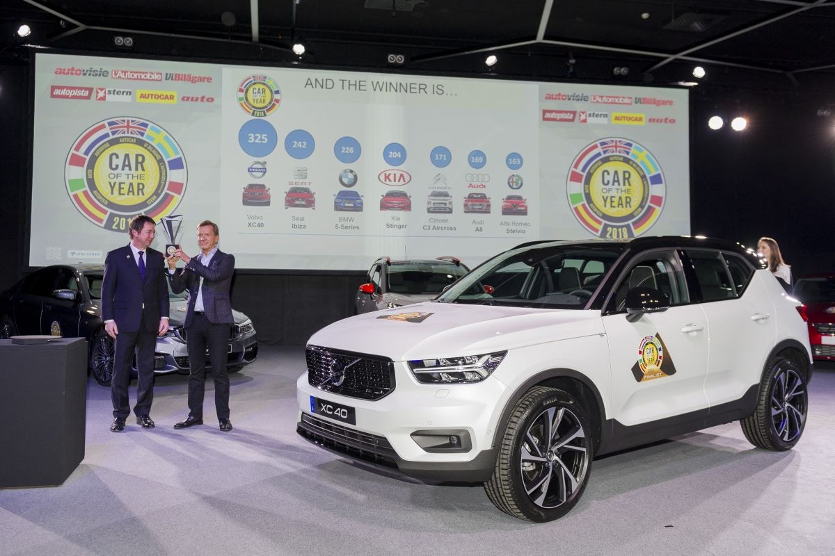 Volvo XC40 auto van het jaar 2018