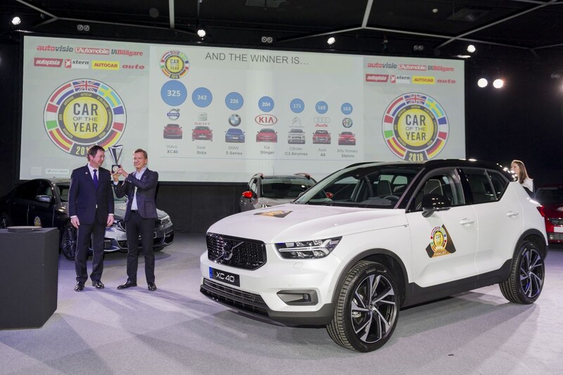 Volvo XC40 auto van het jaar 2018
