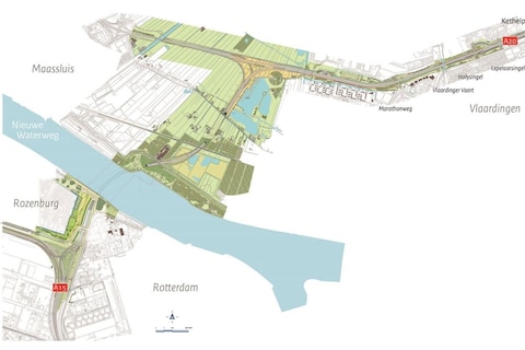 Aanleg A24 met Blankenburgtunnel begonnen