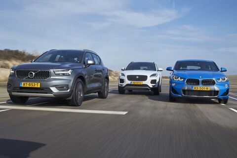 BMW X2 vs Jaguar E-Pace vs Volvo XC40 - Triotest