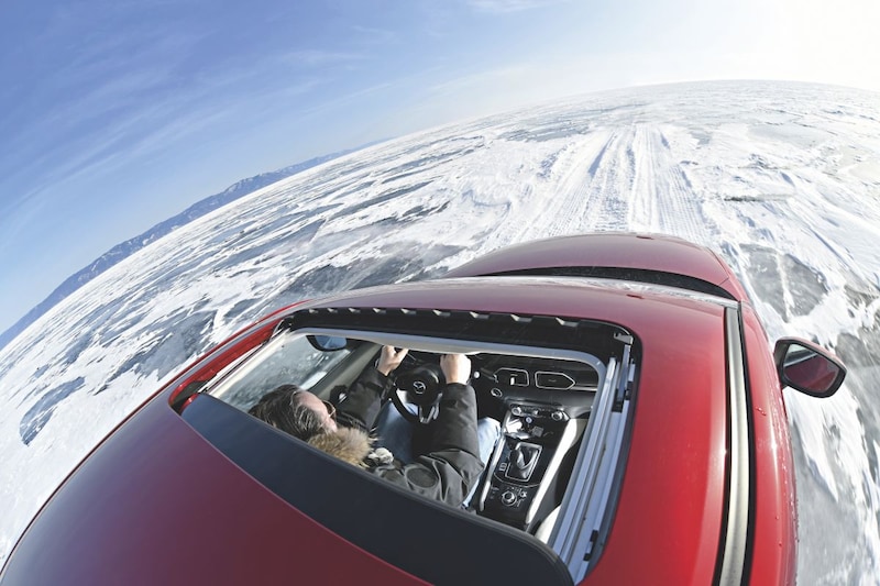 Mazda CX-5 Siberië Baikalmeer AutoBild